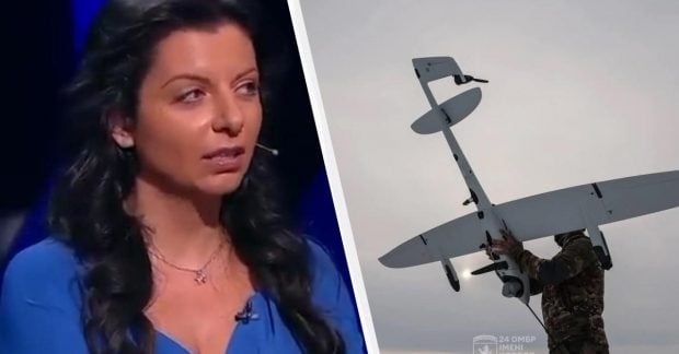 Пропагандистка RT Маргарита Симоньян скаржиться на постійні атаки українських дронів 3
