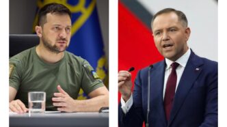 Президент Польщі Навроцький хоче позбавити Зеленського найвищої нагороди 23