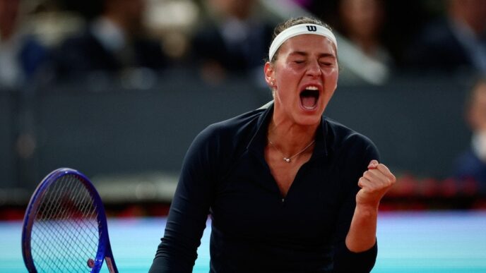 Марта Костюк вперше у фіналі WTA 1000 в Мадриді, подолавши російську тенісистку 7
