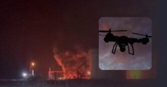 Дрони вдарили по Саратовському нафтопереробному заводу: масштабна пожежа та руйнування 9