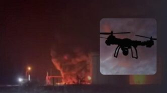 Дрони вдарили по Саратовському нафтопереробному заводу: масштабна пожежа та руйнування 11