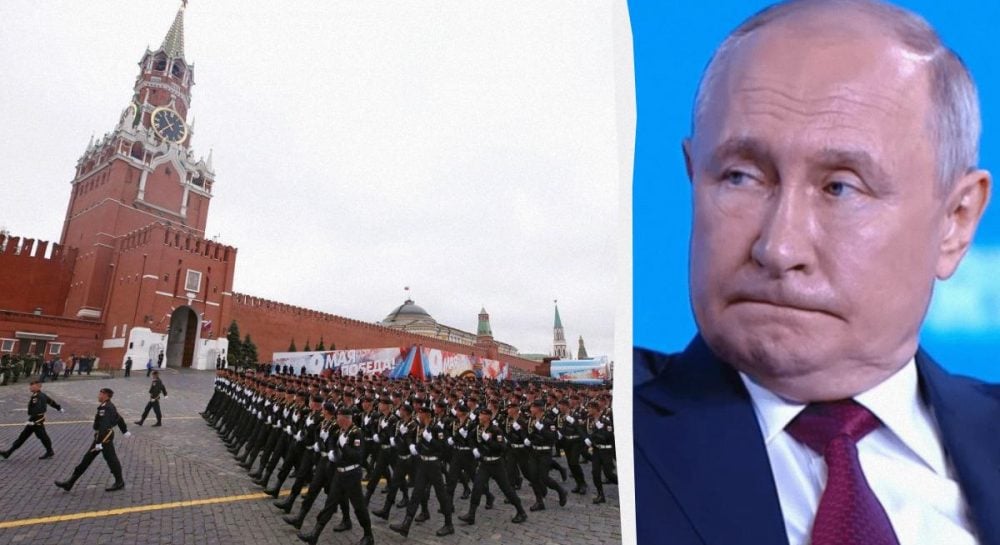 Парад 9 травня в Москві: свідчення військового виснаження Росії 3