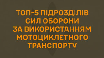Топ-5 підрозділів ЗСУ за застосуванням мотоциклетного транспорту: рейтинг квітня 2026 9