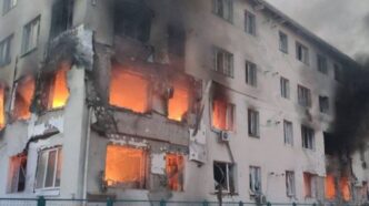 Дронова атака на Харків: пожежа в Холодногірському районі та нові пошкодження 5