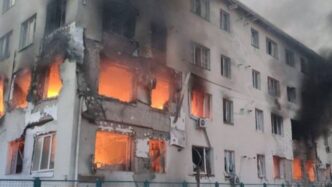 Дронова атака на Харків: пожежа в Холодногірському районі та нові пошкодження 9