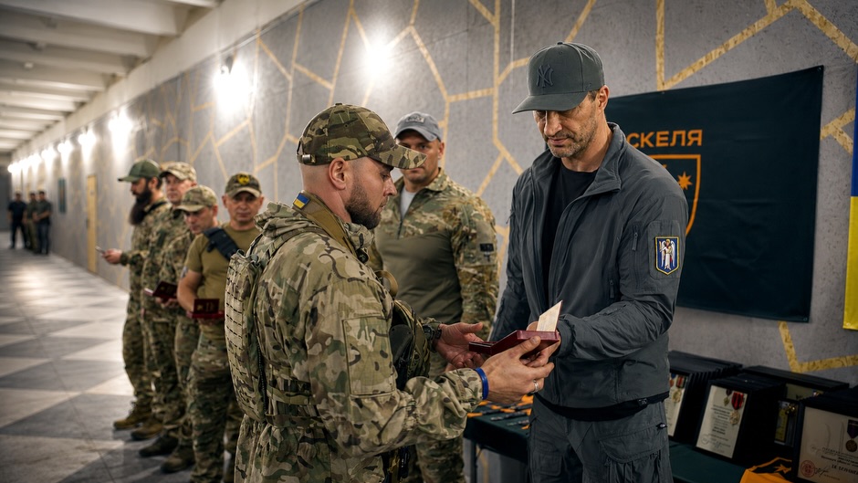 Володимир Кличко відвідав 425-й окремий штурмовий полк «Скеля» 8 Володимир Кличко відвідав 425-й окремий штурмовий полк «Скеля» 7