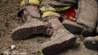 Російський обстріл Харкова: загинули 5 рятувальників ДСНС 95