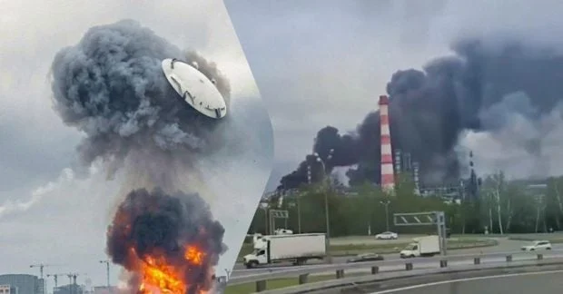 Зеленський про успішну атаку українських дронів на Московський нафтопереробний завод 29