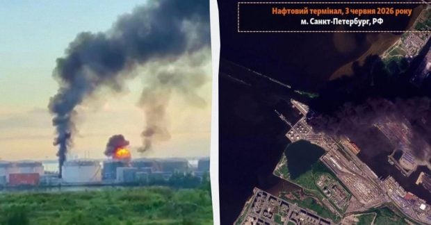 Супутникові дані про пожежу на нафтовому терміналі в Санкт‑Петербурзі: аналіз події 11