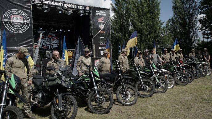 Полк «Скеля» заснував мотоклуб Assault Riders та вперше виступив на байкерському фесті 35