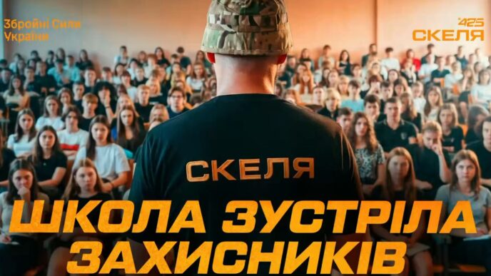 Зброя, дрони та такмед: як бійці полку «Скеля» влаштували драйвовий вишкіл для ліцеїстів (ВІДЕО) 139
