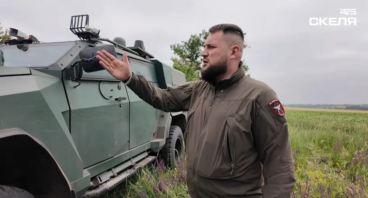 Перший безпілотний бронеавтомобіль України: сенсаційний прорив полку «Скеля» 205
