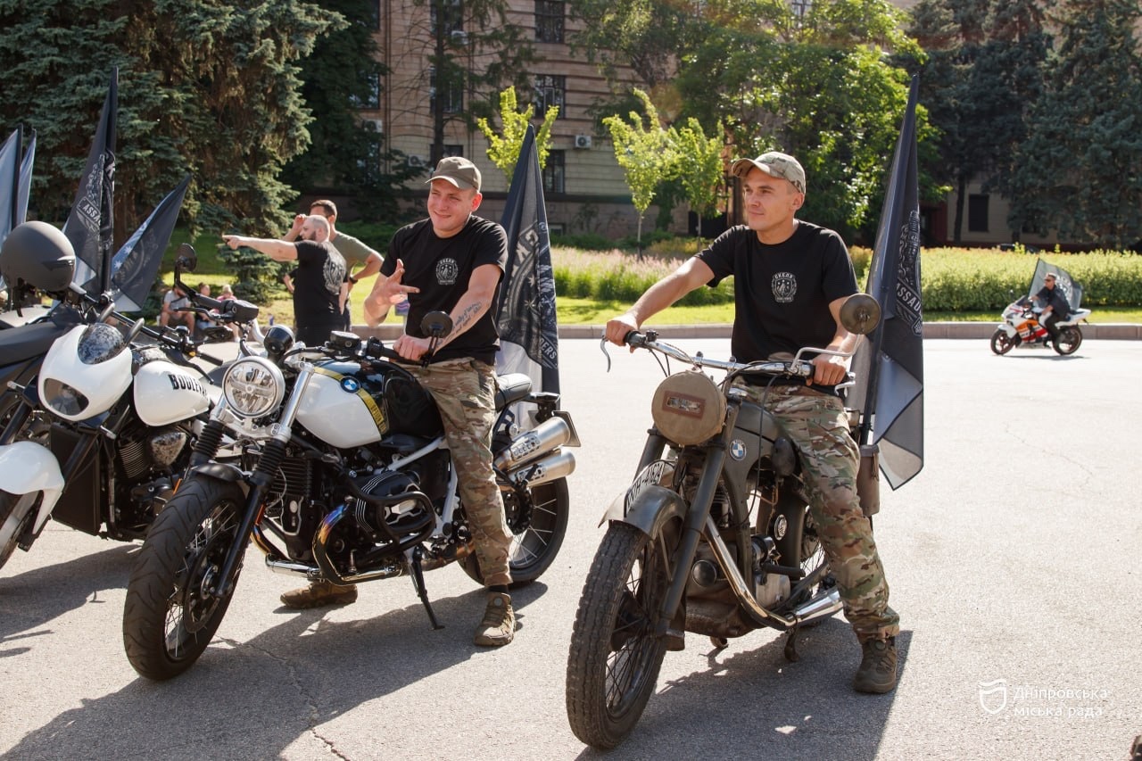 21 червня у Дніпрі: штурмовики «Скелі» відкрили мотоклуб Assault Riders 53