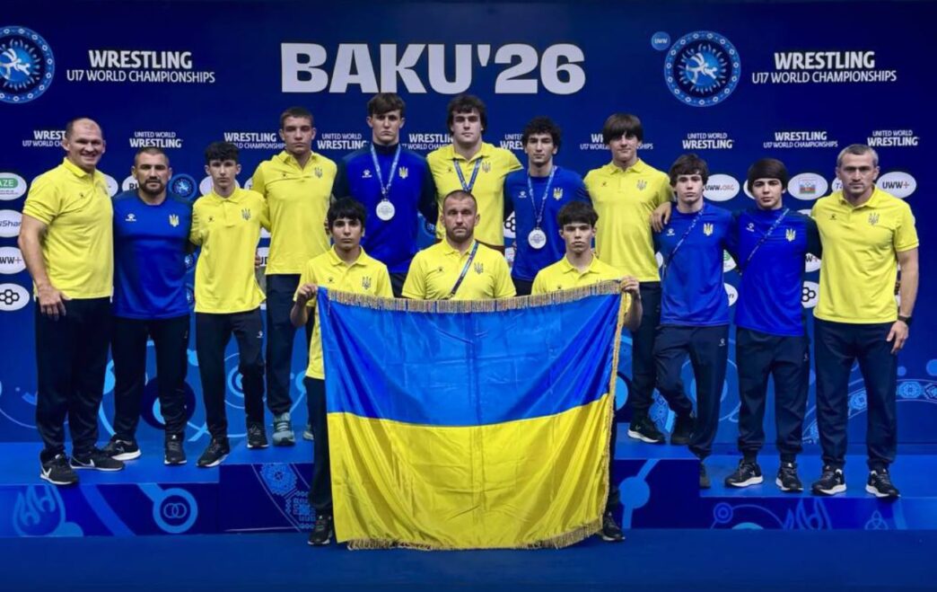 Україна здобула три медалі та потрапила у топ‑5 на Чемпіонаті світу з греко‑римської боротьби (U‑17) у Баку 4 Україна здобула три медалі та потрапила у топ‑5 на Чемпіонаті світу з греко‑римської боротьби (U‑17) у Баку 3