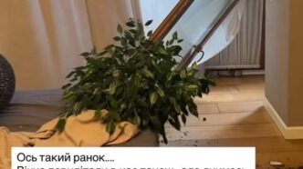 Олена Кравець показала понівечену квартиру після масованої атаки на Київ 23