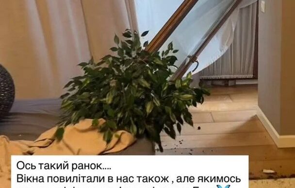 Олена Кравець показала понівечену квартиру після масованої атаки на Київ 11