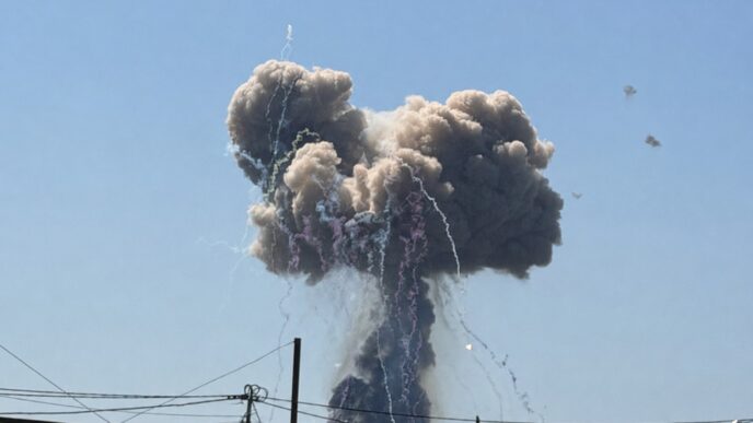 У Хмельницькому пролунали потужні вибухи без оголошення тривоги 7