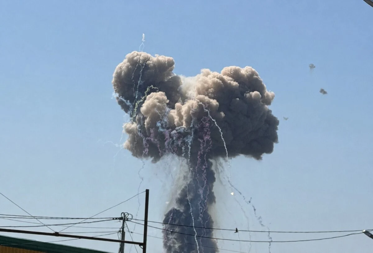 У Хмельницькому пролунали потужні вибухи без оголошення тривоги 5