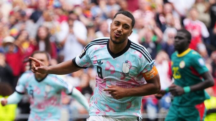 Найпізніший гол у історії Чемпіонатів світу 2026: Юрі Тілеманс забив у 124′ 43″ 16 Найпізніший гол у історії Чемпіонатів світу 2026: Юрі Тілеманс забив у 124′ 43″ 15