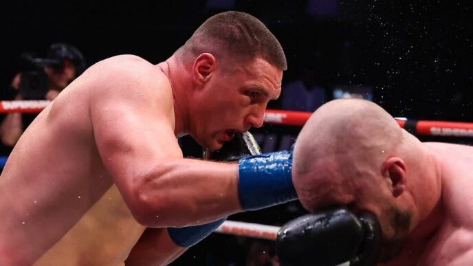 Владислав Сіренко нокаутував Отто Валліна в останні секунди турніру Zuffa Boxing 9 31