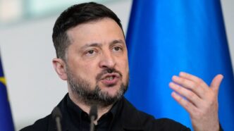 Зеленський закликав до посилення ППО після ракетного удару по Києву 91