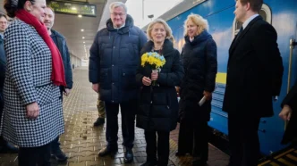 Президентка Єврокомісії Урсула фон дер Ляєн та європейські лідери візитували Київ 15 липня 2026 р. 173