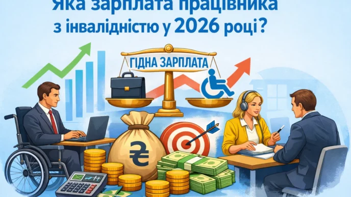 Нові дані 2026: де роботодавці в Україні платять найвищу зарплату людям з інвалідністю 15
