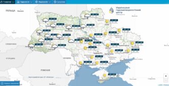Погодні прогнози на 3 серпня 2026 року: температура до +38 °C, можливі зливи 21