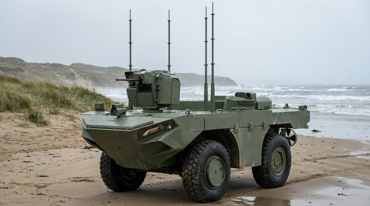 Туреччина представила десантний безпілотний амфібійний робот U‑MAV 9