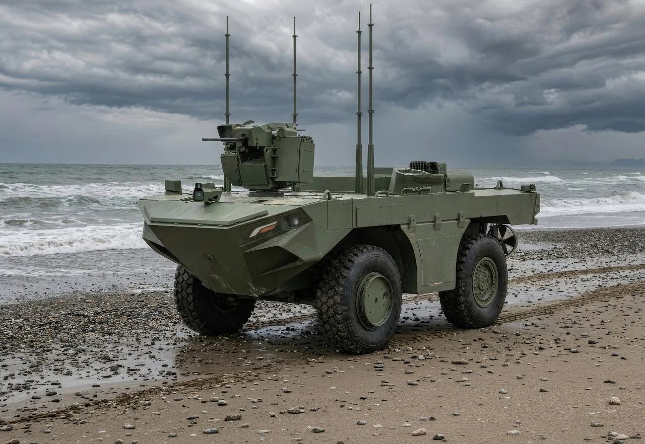 Туреччина представила десантний безпілотний амфібійний робот U‑MAV 5