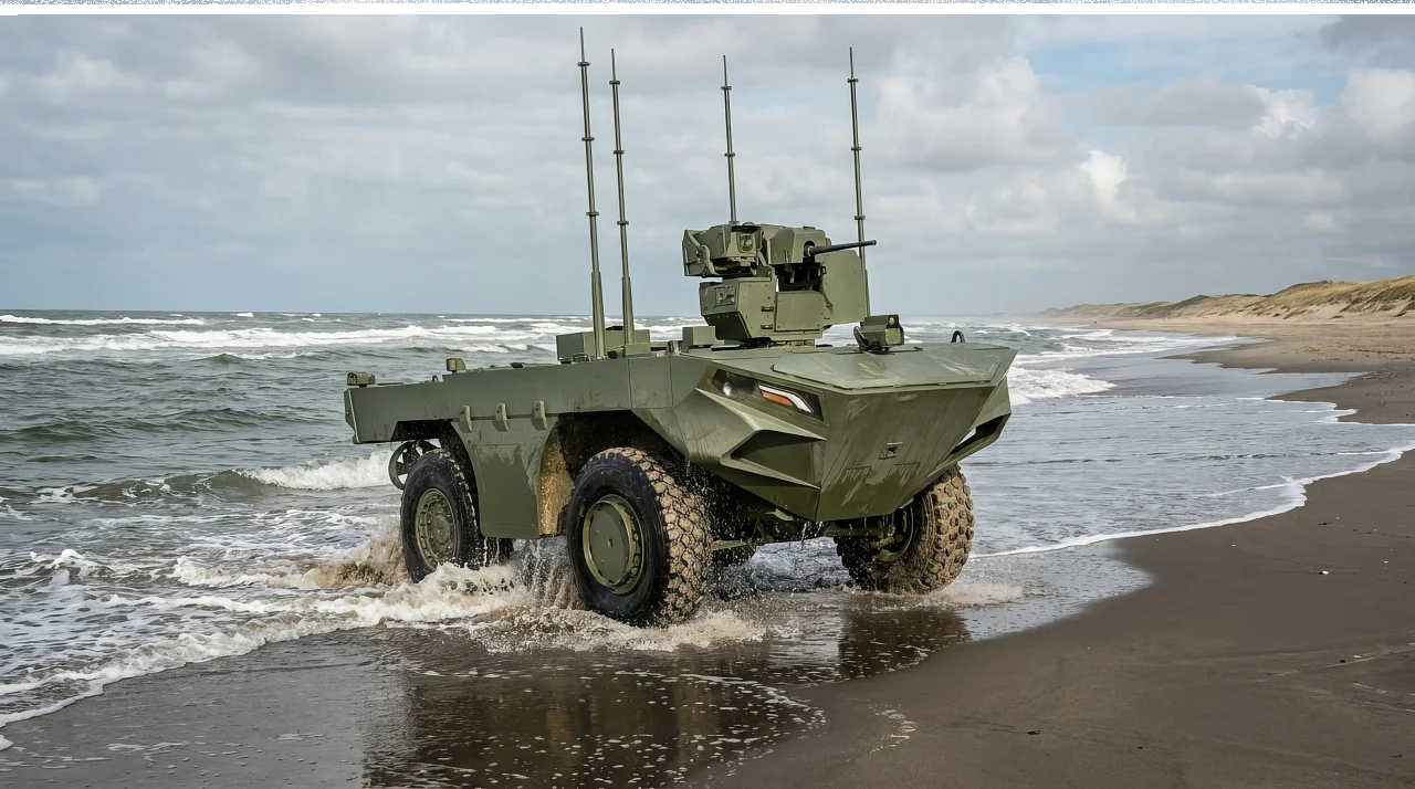 Туреччина представила десантний безпілотний амфібійний робот U‑MAV 7