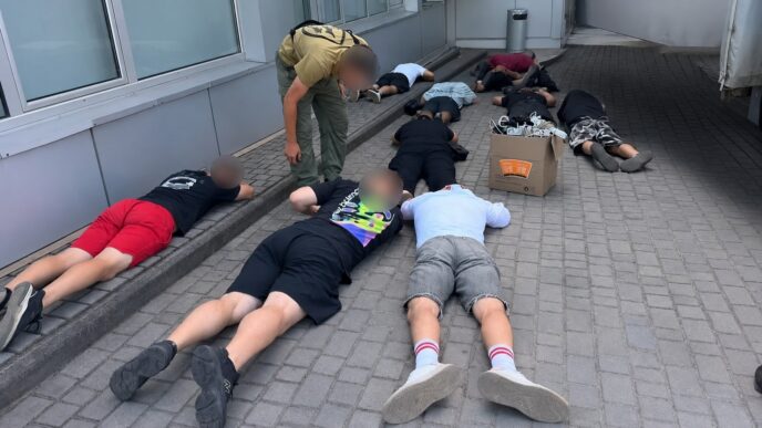 У Дніпрі тривають масштабні обшуки у справі шахрайських кол-центрів 6 У Дніпрі тривають масштабні обшуки у справі шахрайських кол-центрів 5