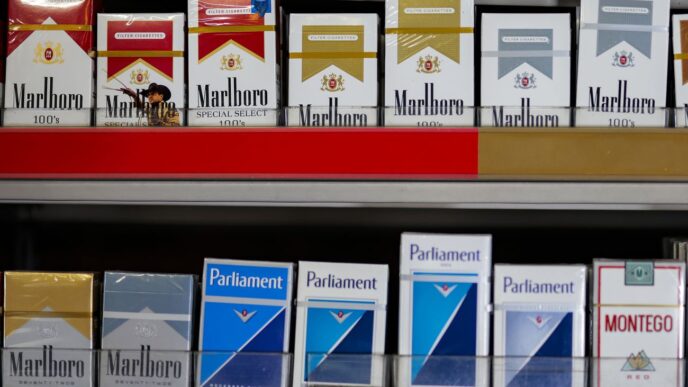 Тимчасова відсутність сигарет у мережах «Сільпо» та «Фора»: причини, відновлення постачань і можливий вплив на ціни 28 Тимчасова відсутність сигарет у мережах «Сільпо» та «Фора»: причини, відновлення постачань і можливий вплив на ціни 27
