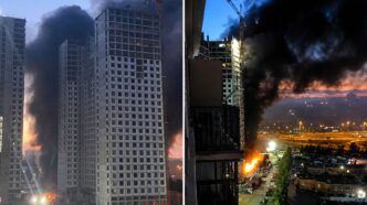 Масова атака дронів у Підмосков’ї призвела до вимкнення електропостачання для 10 000 споживачів 381