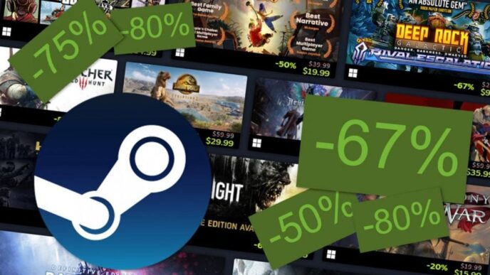 Новий тижневий розпродаж у Steam – знижки до 95 % на ігри з вибором сюжету 151