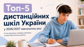 Топ‑5 дистанційних шкіл України у навчальному році 2026/2027: критерії вибору та огляд 1