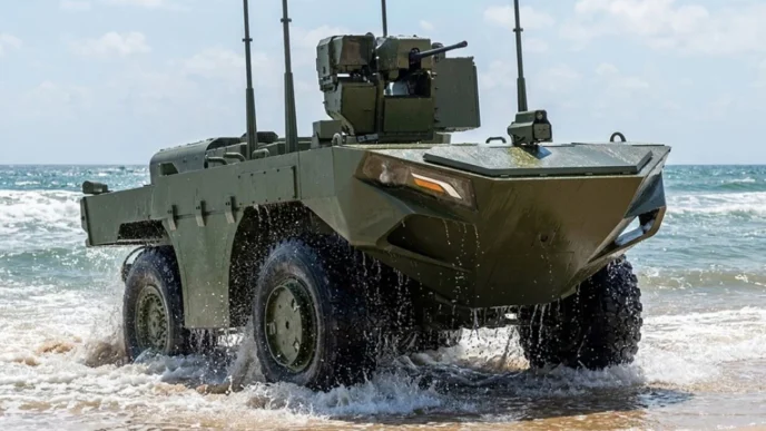 Туреччина представила десантний безпілотний амфібійний робот U‑MAV 19