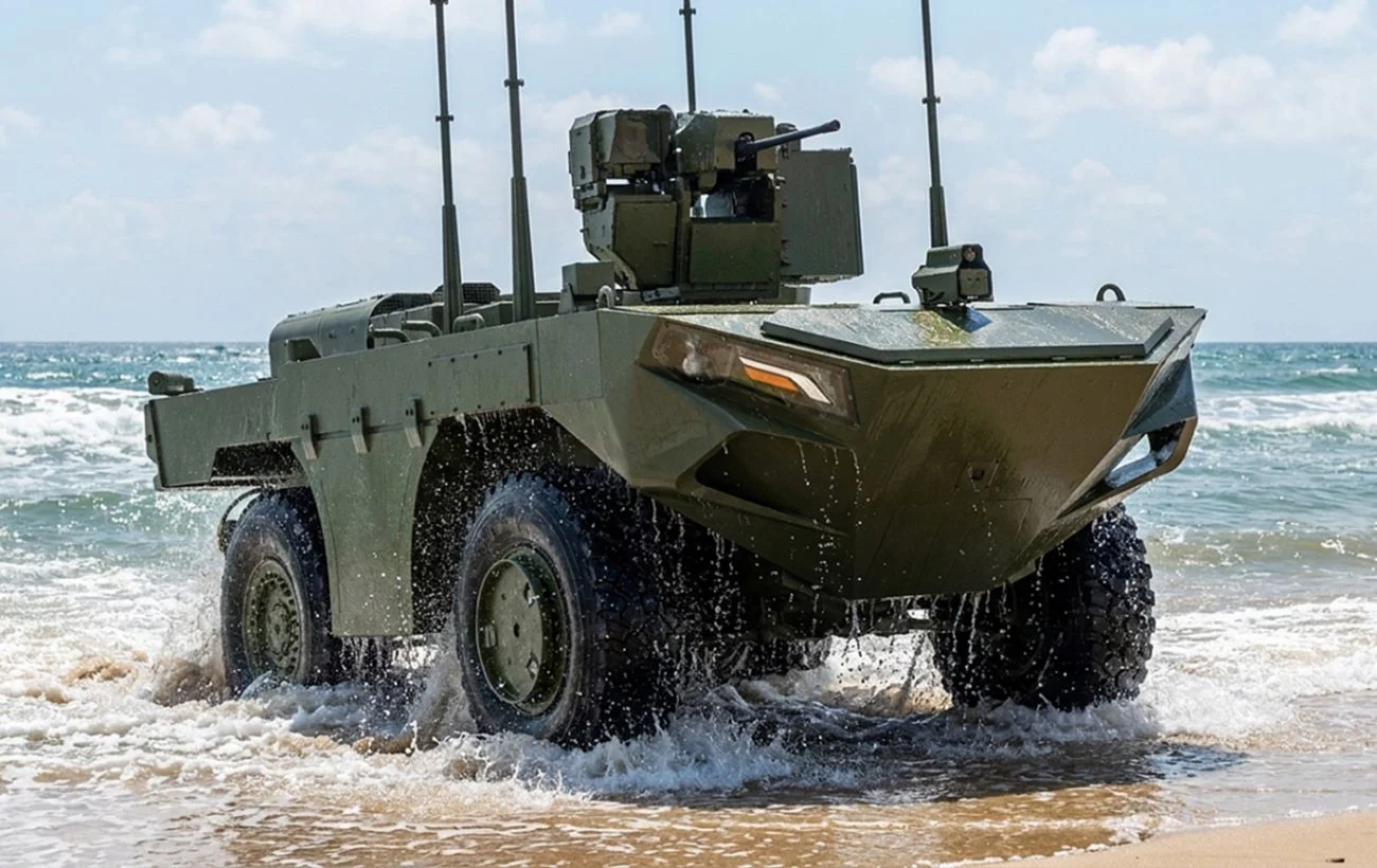 Туреччина представила десантний безпілотний амфібійний робот U‑MAV 41