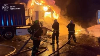Атака на зернові вантажівки в Одеській області: загинув цивільний, три поранені 285