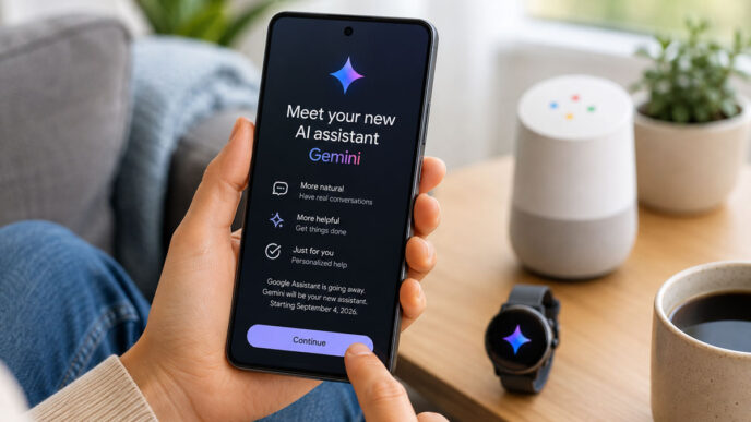 Google припиняє підтримку Assistant: Android‑пристрої отримають ШІ Gemini 24 Google припиняє підтримку Assistant: Android‑пристрої отримають ШІ Gemini 23