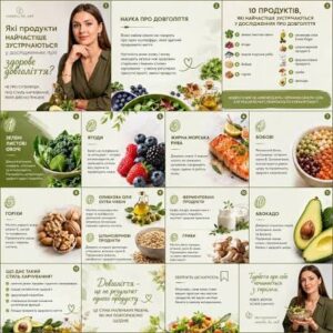 Які продукти слід вживати щодня для довголіття, серця та мозку 41
