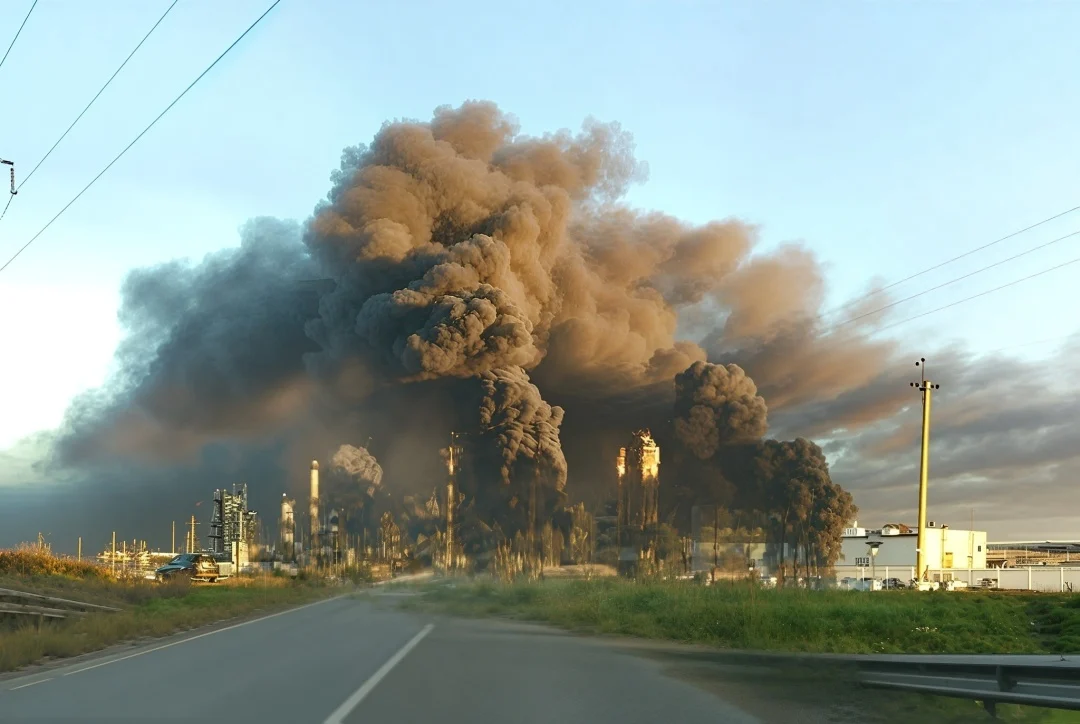 Дрони вразили ключові російські нафтопереробні та військові заводи 6 Дрони вразили ключові російські нафтопереробні та військові заводи 5