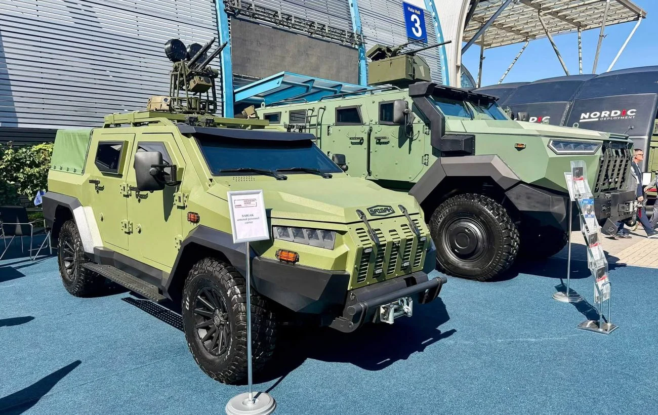 Нові бронеавтомобілі «Сайгак‑1» і «Варта‑3» від Української бронетехніки на MSPO‑2026 13