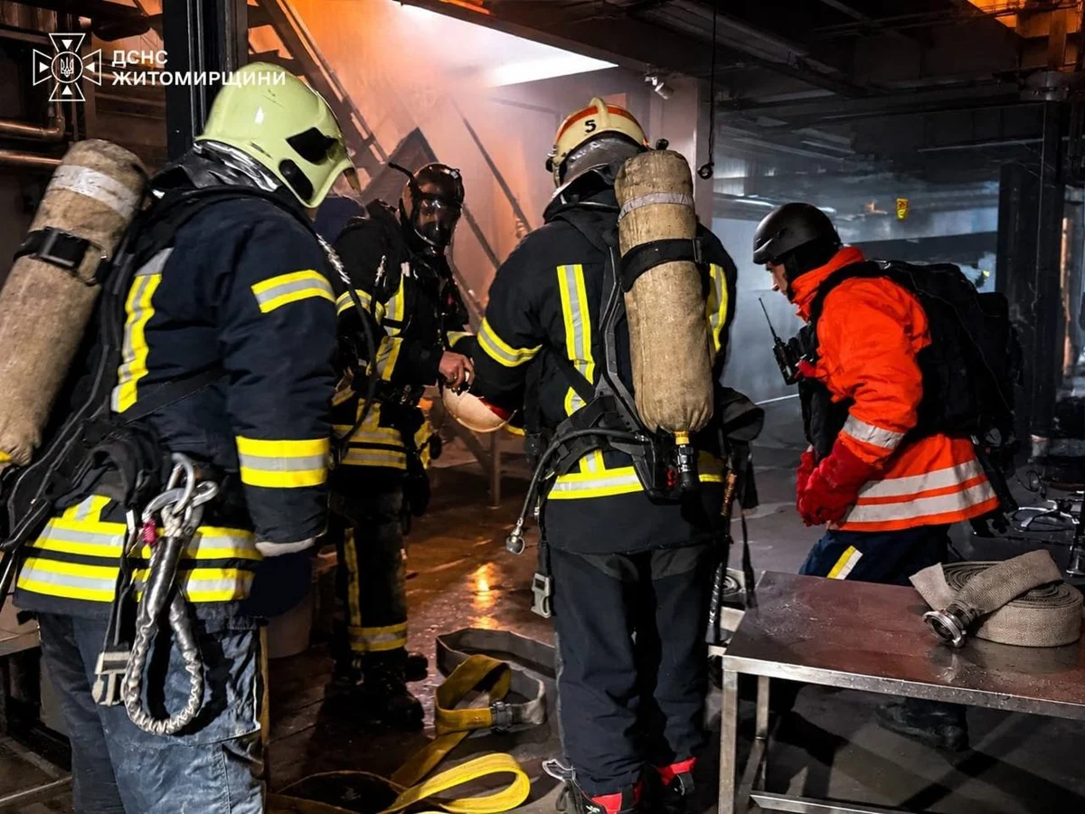 Безпілотна атака на харчове підприємство в Житомирській області: наслідки та реакція рятувальників 10 Безпілотна атака на харчове підприємство в Житомирській області: наслідки та реакція рятувальників 9