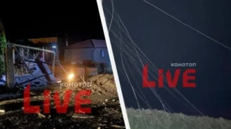 Дрони в Конотопі: пошкодження шкіл, лікарень і залізниці після масової атаки 153