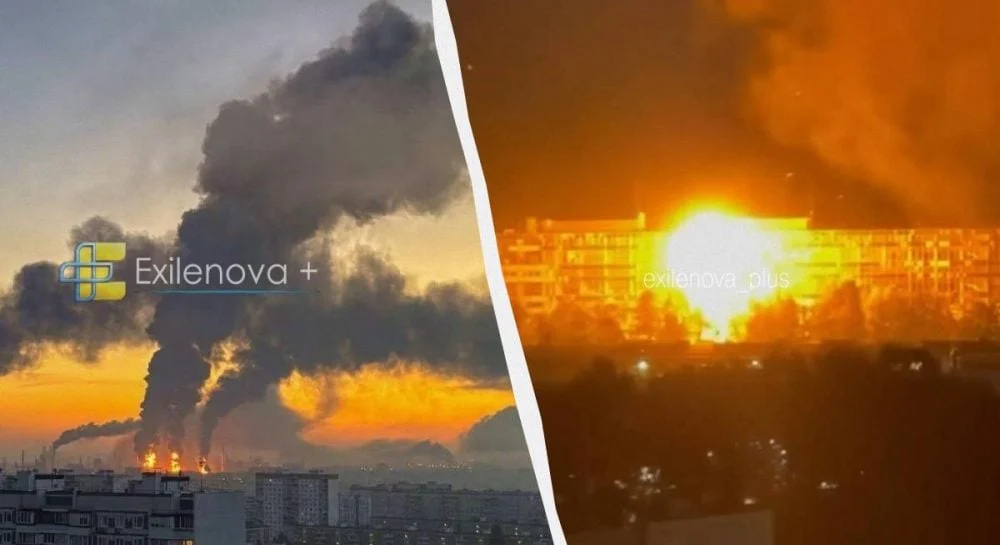 Дрони вразили ключові російські нафтопереробні та військові заводи 47