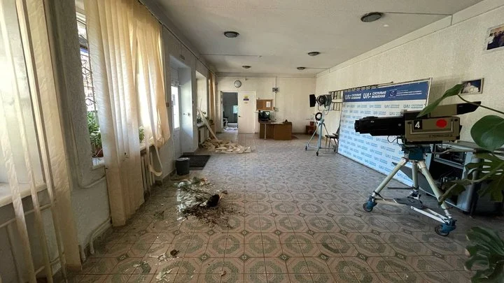Пошкодження будівлі «Суспільного» у Кривому Розі після російського удару (фото) 5