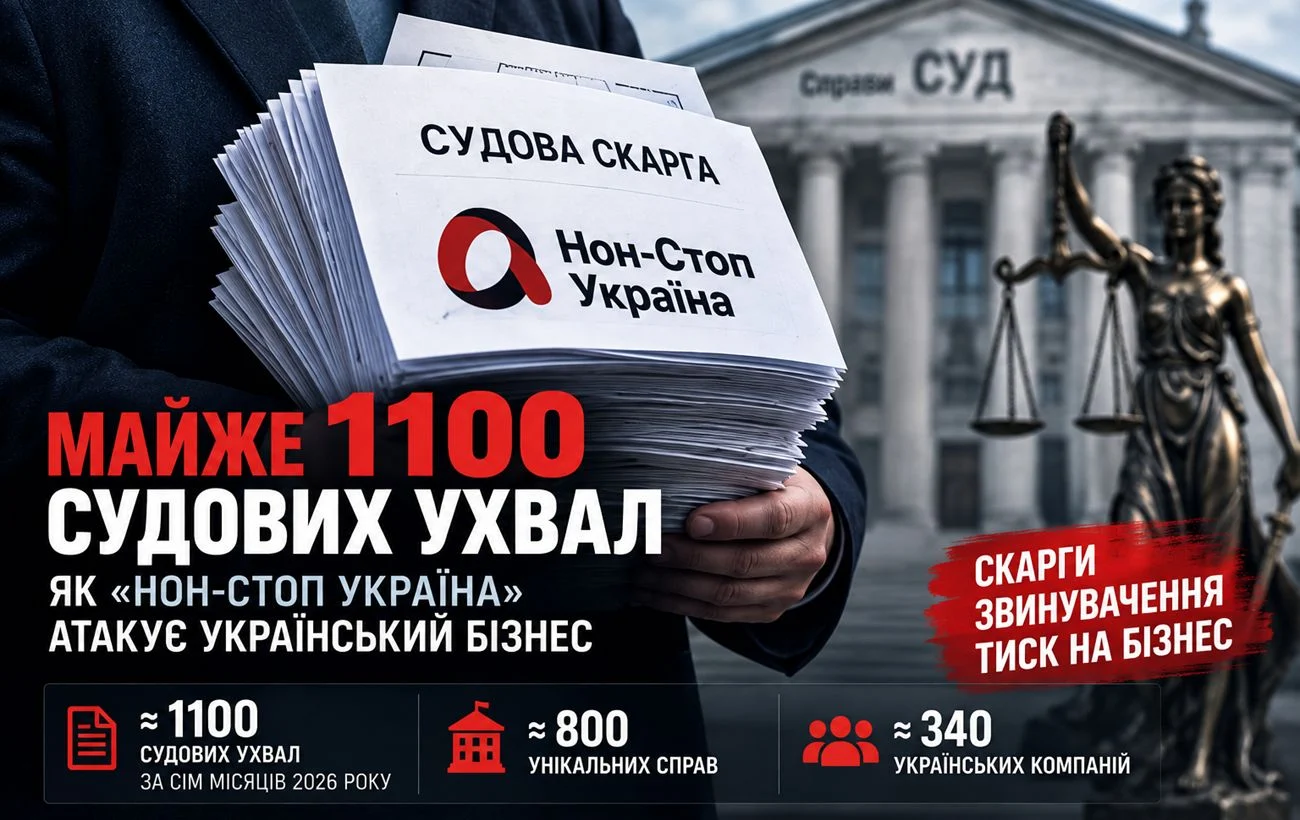 Як скарги ГО «Нон‑Стоп Україна» створюють репутаційний ризик для українських компаній 15