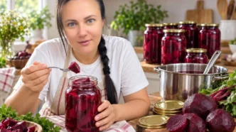 Мариновані солодкі бурячки на зиму: простий рецепт на 1 кг овочів 549