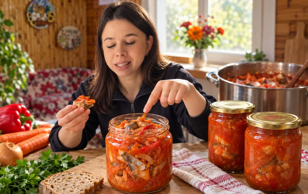 Консервування салаки в томатному соусі з овочами: рецепт та поради на зиму 29